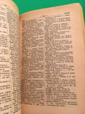 Langenscheidt's English German Dictionary Vintage 1962 Washington Square Press WSP Paperback