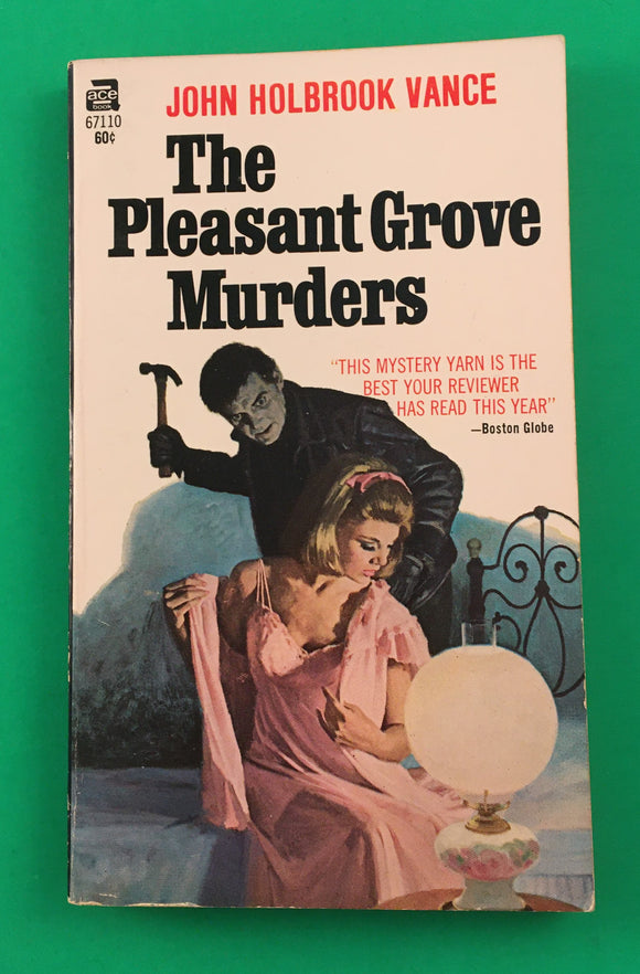 The Pleasant Grove Murders by John Vance Vintage 1967 Ace Mystery Paperback PB
