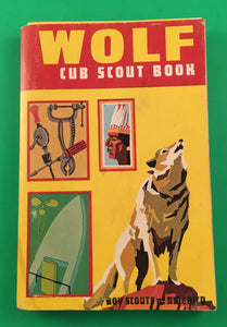 Wolf Cub Scout Book Boy Scouts of America Vintage 1969 TPB Paperback with Parents Supplement