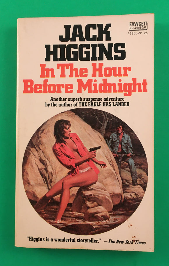 In the Hour Before Midnight by Jack Higgins Vintage 1975 Suspense Adventure PB