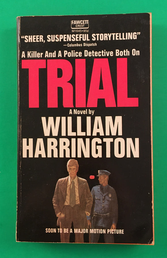 Trial by William Harrington Vintage 1971 Fawcett Crest Paperback Movie Tie-in PB
