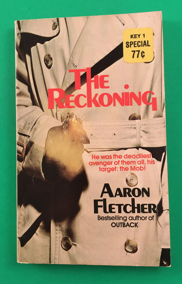The Reckoning by Aaron Fletcher Vintage 1981 Nordon Mafia Mob Crime Paperback PB