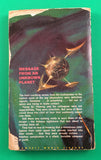 A for Andromeda by Fred Hoyle & John Elliot Vintage 1962 Fawcett Crest SciFi Paperback Thriller