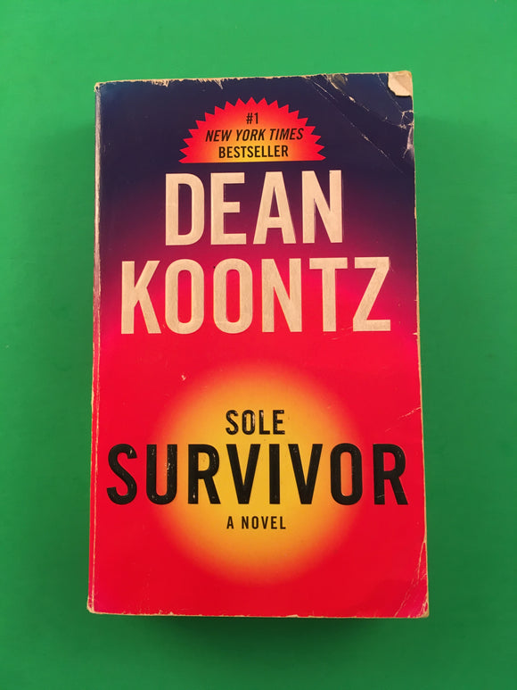 Sole Survivor by Dean Koontz Vintage 1997 First Ballantine Edition Paperback Mystery Thriller Suspense
