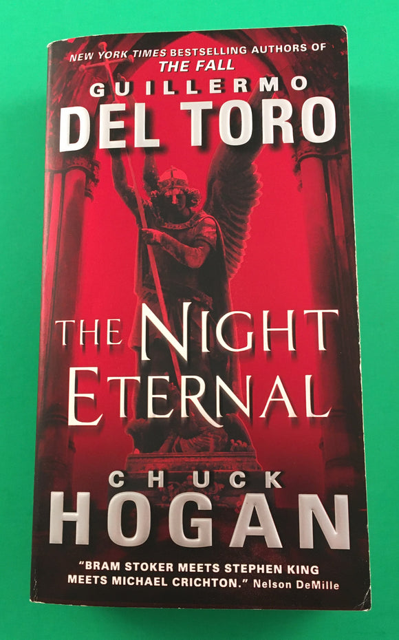The Night Eternal by Guillermo del Toro & Chuck Hogan 2012 Horror Harper Paperback Vampires