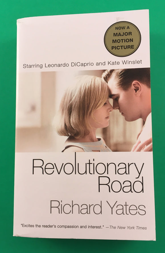 Revolutionary Road by Richard Yates 2009 Vintage Paperback Movie Tie-in DiCaprio Winslet