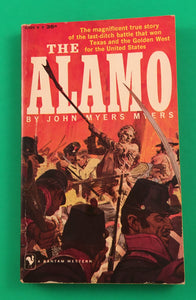The Alamo by John Myers Myers True Story Battle of Texas Paperback 1960 Bantam