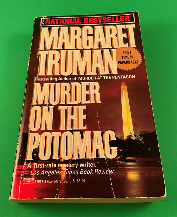Murder on the Potomac by Margaret Truman Vintage 1995 Mystery Ballantine First Edition Paperback