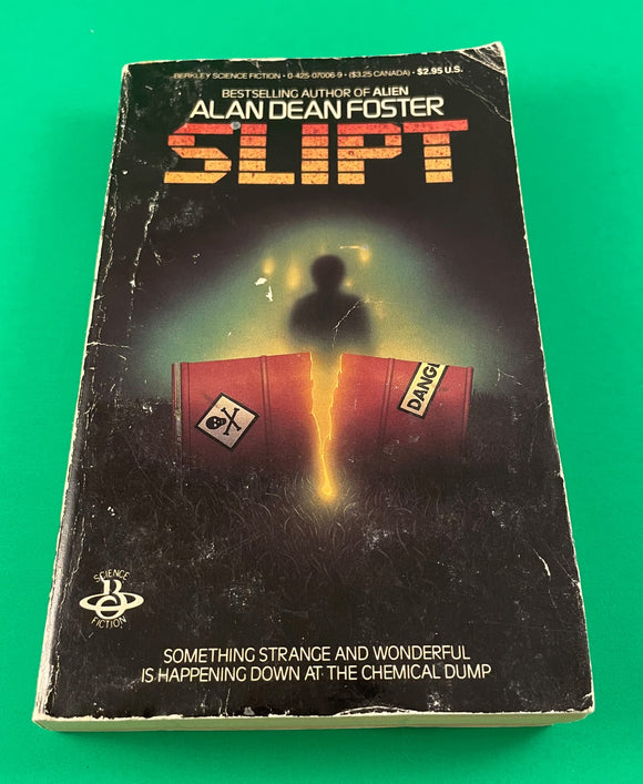 Slipt by Alan Dean Foster Vintage 1984 Berkley SciFi Paperback Magic Telepathic