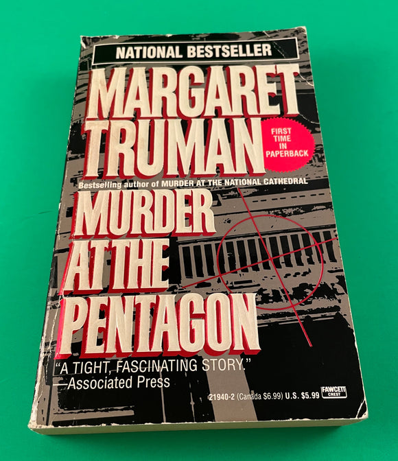 Murder at the Pentagon by Margaret Truman Vintage 1993 Mystery Ballantine First Edition