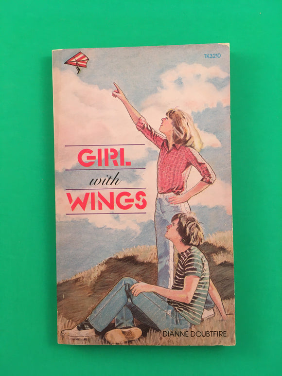 Girl with Wings by Dianne Doubtfire Vintage 1978 Scholastic Hang Gliding Young Adult