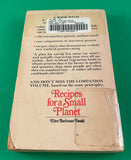 Diet for a Small Planet by Frances Moore Lappe Vintage 1975 Ballantine Cookbook High Protein Meatless Cooking