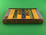 Think and Grow Rich by Napoleon Hill Vintage 1962 Crest Paperback Success Money Making Secrets Carnegie