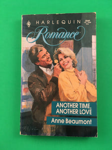 Another Time, Another Love by Anne Beaumont Vintage 1990 First Edition Harlequin Romance Paperback London