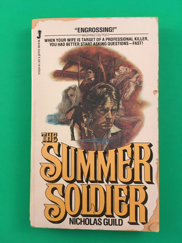 The Summer Soldier by Nicholas Guild Vintage 1979 First Edition Jove Spy Paperback
