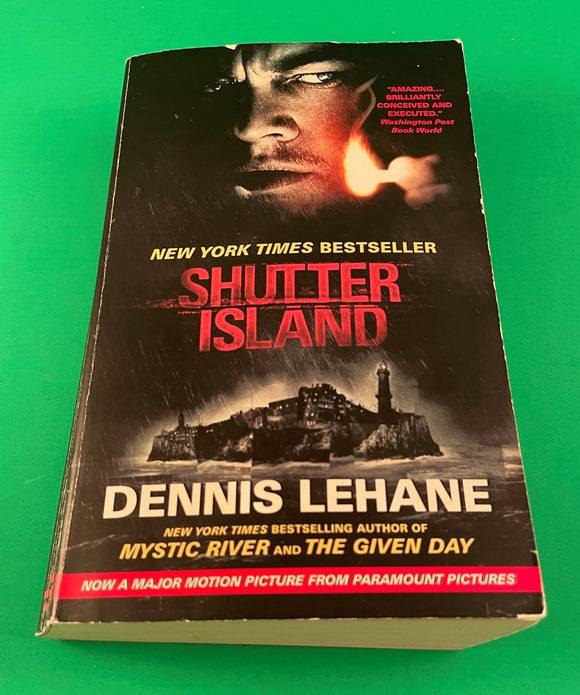 Shutter Island by Dennis Lehane 2004 Movie Tie-in Harper Paperback Leonardo DiCaprio