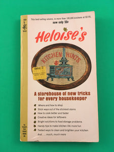 Heloise's Kitchen Hints Vintage 1965 Pocket Cardinal Paperback Housekeeper Home Shopping Cleaning Cooking