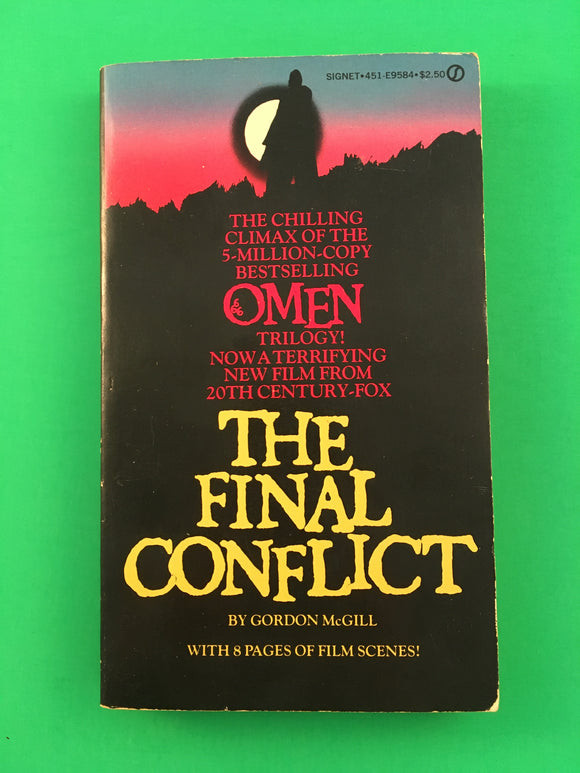 The Final Conflict McGill Omen # 3 1980 Signet Movie Tie-in Son of Satan Horror