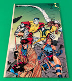 X-Men #1 X-Men Issue #1 Marvel Comics 1991 Wolverine Cyclops Foldout Cover Jim Lee