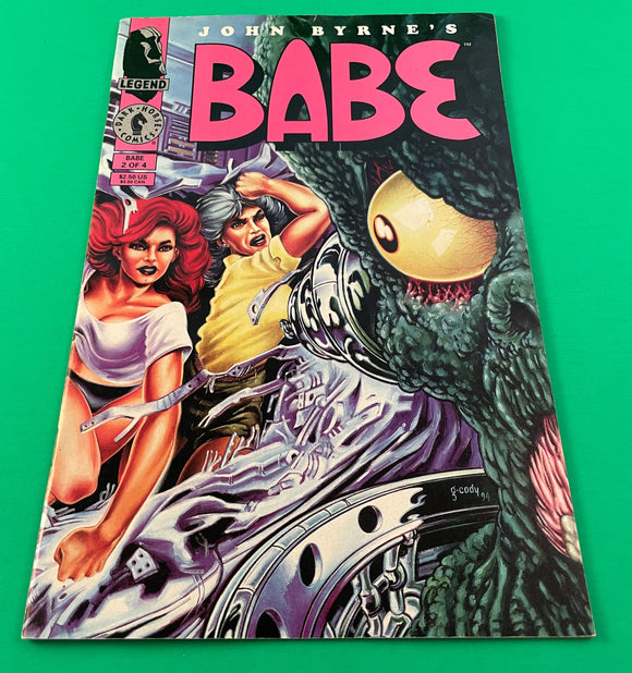 John Byrne's Babe Issue # 2 Dark Horse Legend Comic Book Vintage 1994