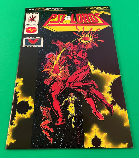 Psi-Lords Issue # 3 Valiant Comics The Chaos Effect Vintage 1994 Chaos Effect