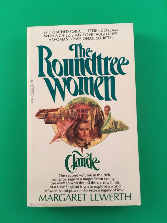 The Roundtree Women Book II 2 Claude by Margaret Lewerth Vintage 1979 Paperback