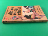 Die on Easy Street by James Howard Vintage 1957 Popular Eagle Mystery Hollywood