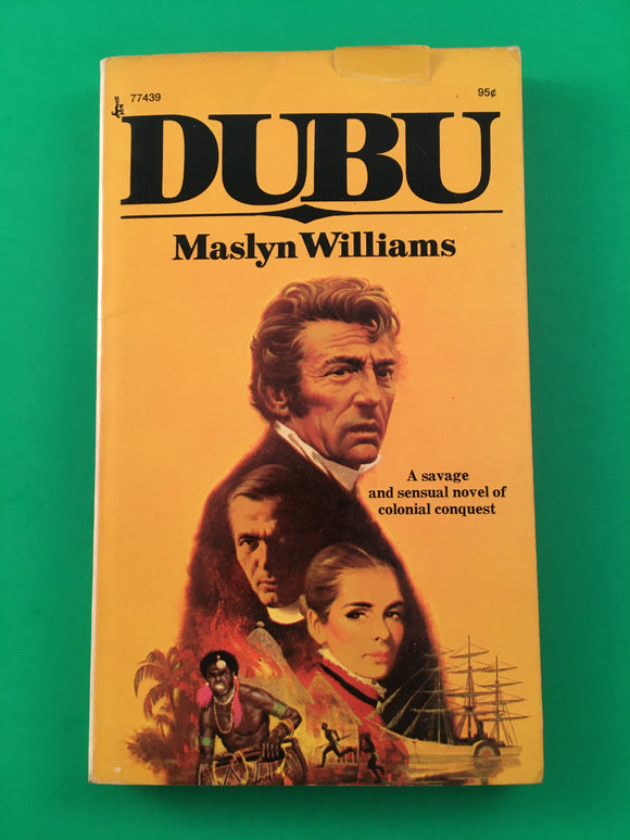 Dubu by Maslyn Williams Vintage 1973 Pocket Paperback Sensual Colonial Conquest