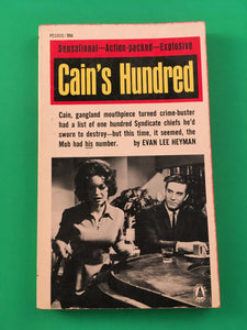 Cain's Hundred by Evan Lee Heyman Vintage 1961 Popular TV Tie-in Mark Richman PB