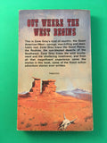 The Big Land Zane Grey Vintage 1976 Belmont Tower Loren Grey Western Paperback