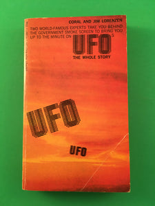 UFO The Whole Story by Coral & Jim Lorenzen PB Paperback 1969 Vintage Signet