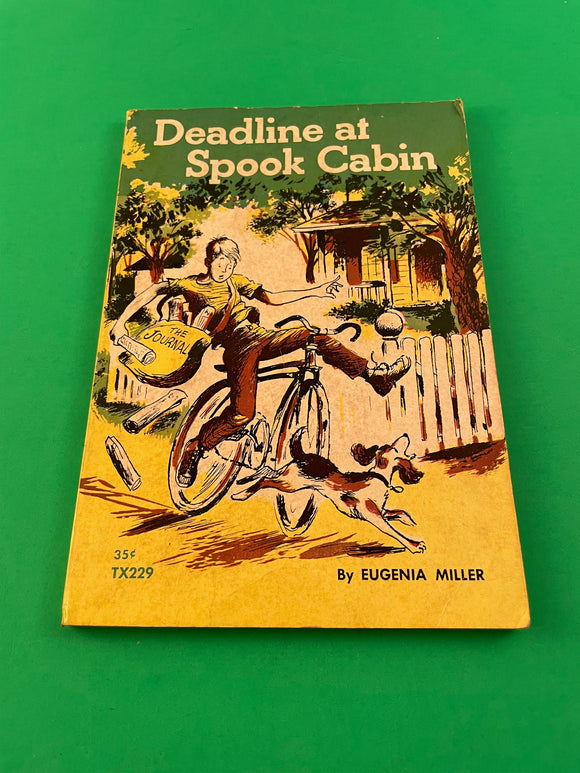 Deadline at Spook Cabin by Eugenia Miller Vintage 1966 Scholastic Kids Paperback