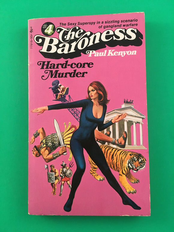 The Baroness # 4 Hard-Core Murder by Paul Kenyon Vintage 1974 Sexy Spy Thriller