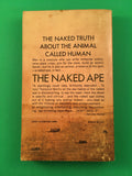 The Naked Ape by Desmond Morris Vintage 1969 Dell Paperback Human Animal Anthropology Science Nature Sex