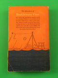 The Adventures of Huckleberry Finn by Mark Twain Vintage 1957 Pocket Classic Paperback Mississippi