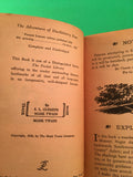 The Adventures of Huckleberry Finn by Mark Twain Vintage 1957 Pocket Classic Paperback Mississippi