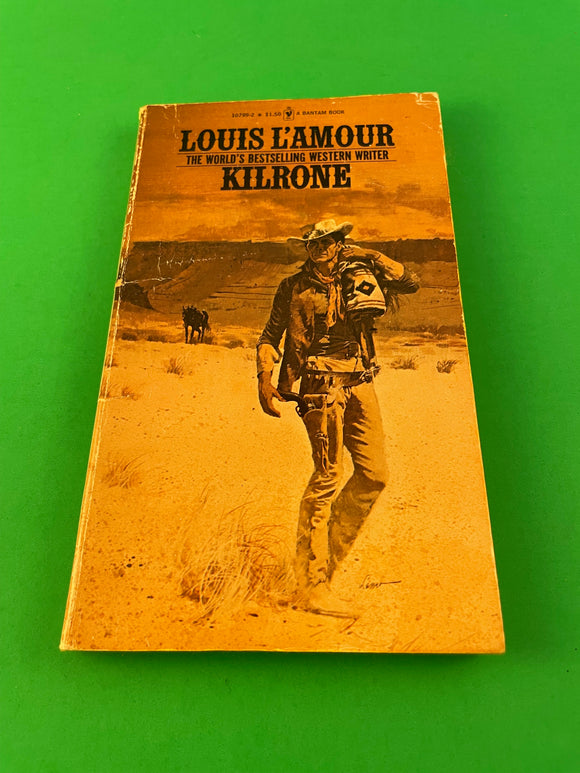 Kilrone by Louis L'Amour Vintage 1977 Bantam Western Paperback