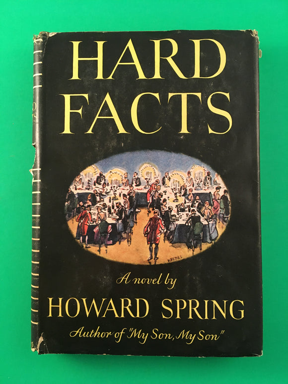 Hard Facts by Howard Spring Vintage 1944 Viking Press Hardcover HC Boo ...