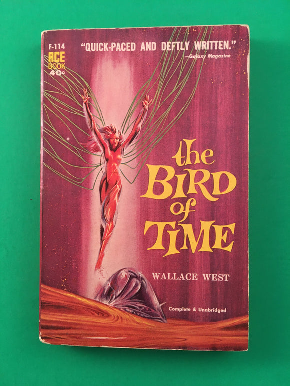 The Bird of Time by Wallace West Vintage Ace 1959 SciFi Paperback Mars Earth PB