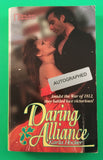 SIGNED Daring Alliance by Karla Hocker Vintage 1997 Kappa Moonlight Romance PB