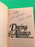 SIGNED Daring Alliance by Karla Hocker Vintage 1997 Kappa Moonlight Romance PB