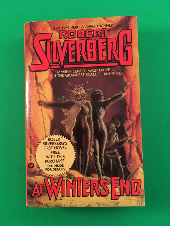 At Winter's End by Robert Silverberg Vintage 1989 Warner SciFi Fantasy Paperback New Springtime #1