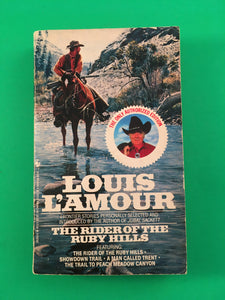 Rider of the Ruby Hills by Louis L'Amour PB Paperback 1986 Vintage Western