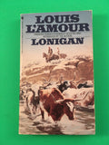 Lonigan by Louis L'Amour PB Paperback 1988 Vintage Western