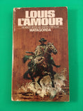 Matagorda by Louis L'Amour PB Paperback 1977 Vintage Western