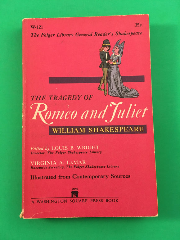 The Tragedy of Romeo and Juliet by William Shakespeare PB Paperback 1959