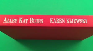 Alley Kat Blues by Karen Kijewski Vintage 1995 Doubleday Mystery Hardcover HC Kat Colorado Private Detective