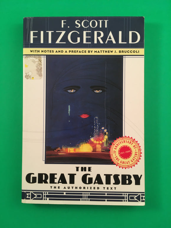 The Great Gatsby by F. Scott Fitzgerald Vintage 1995 Scribner Classic TPB Paperback Authorized Text Daisy