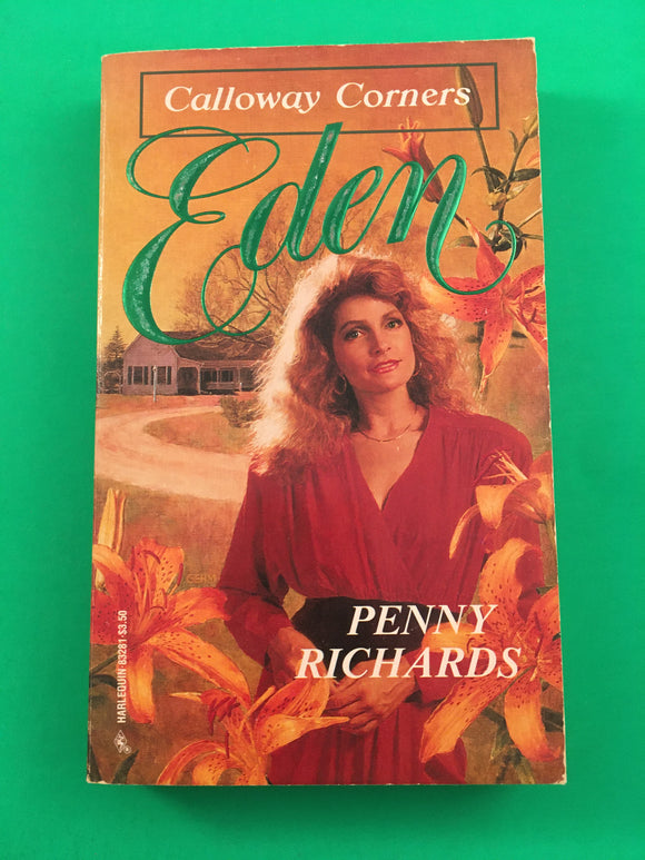 Eden by Penny Richards Vintage 1993 Calloway Corners Harlequin Romance Paperback