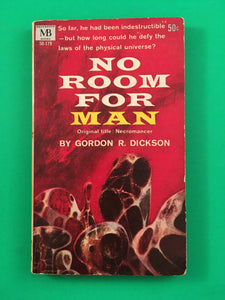 No Room for Man by Gordon R Dickson 1963 PB Paperback Vintage SciFi Macfadden